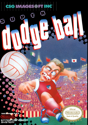 Super Dodge Ball (USA) box art